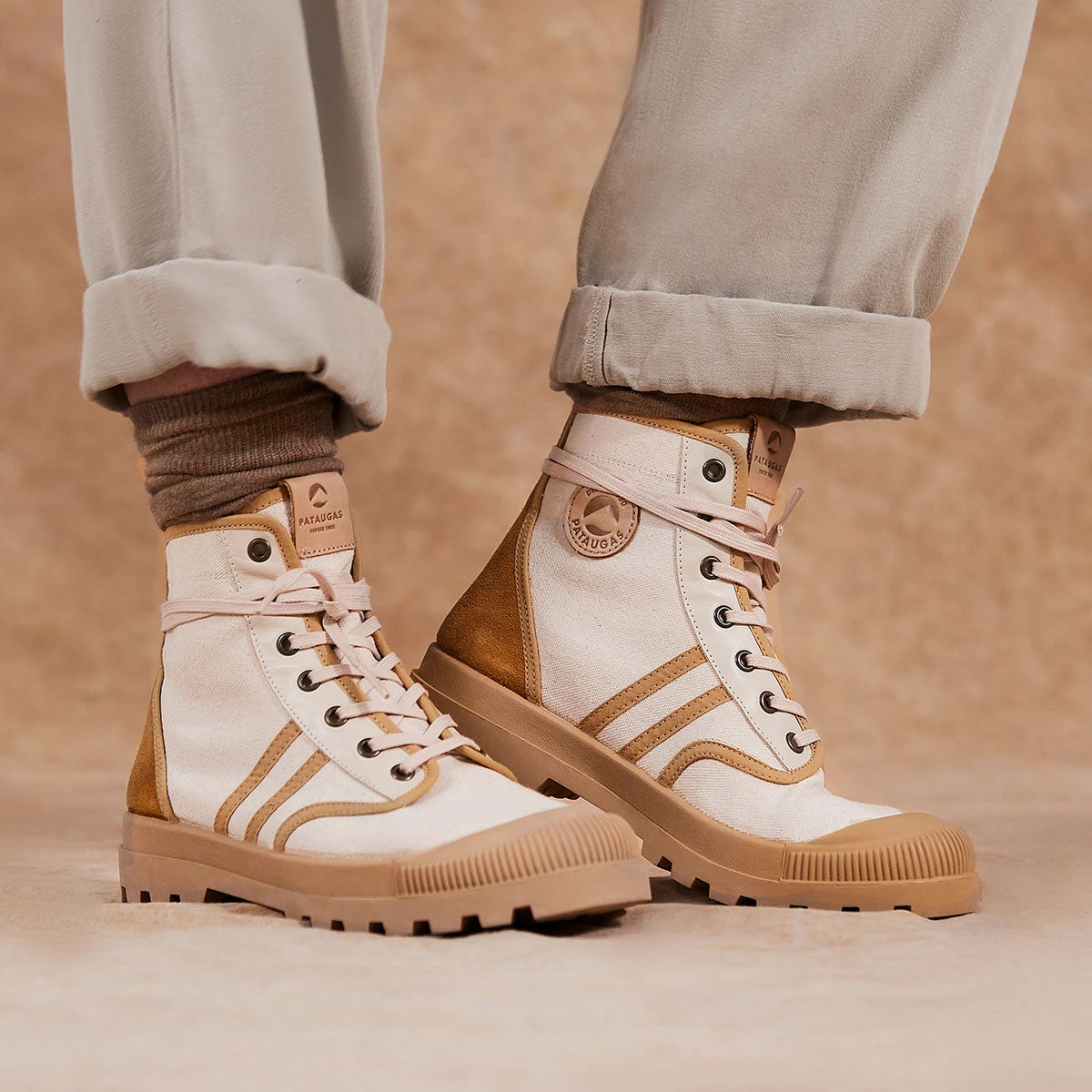 Pataugas AUTHENTIQUE M/MIXTC F4H SABLE – Image 3